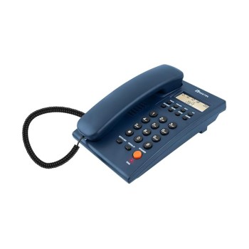 Beetel Newly Launched G30 Landline, TEC Certified, Caller ID LCD Display, Ringer LED, DTMF/FSK Compatible, 2-Way Adjustable Speaker Phone, Desk/Wall Mountable, 3 Level LCD Contrast(G30-Blue)
