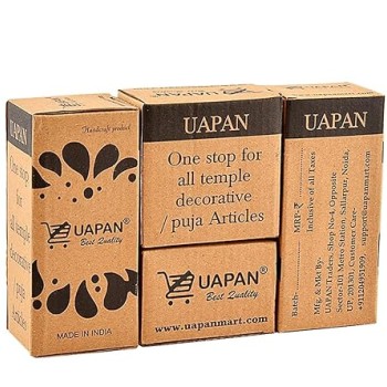 UAPAN Brass Ghungroo White cotton string Bells (1.6 CM, 25+25, Pair, pack of 2 pair) UAPAN Brass Ghungroo White cotton string Bells (1.6 CM, 25+25, Pair, pack of 2 pair)