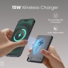 (Refurbished) Portronics Boosty 5k 5000mAh 15W Wireless Magnetic Fast Charging Nano Powerbank, Metallic Finish, 20W Type C PD Output, Light Weight, Compatible with iPhone 12 Above, Other Qi Enabled Devices (Refurbished) Portronics Boosty 5k 5000mAh 15W Wireless Magnetic Fast Charging Nano Powerbank, Metallic Finish, 20W Type C PD Output, Light Weight, Compatible with iPhone 12 Above, Other Qi Enabled Devices
