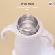 R for Rabbit Steebo Fusion Premium Stainless Steel Spout Cup for Baby, Leak & Spill Proof BPA Free Soft Silicone Straw Drinking Spout Sipper Bottle for Baby Boy & Girl of 6+ Months (270ml, Beige)