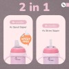 R for Rabbit Steebo Tiny Tales Premium Stainless Steel Straw Sipper for Baby, Leak & Spill Proof BPA Free Soft Silicone Straw Drinking Sipper Bottle for Baby Boy & Girl of 6+ Months (270ml, Pink) R for Rabbit Steebo Tiny Tales Premium Stainless Steel Straw Sipper for Baby, Leak & Spill Proof BPA Free Soft Silicone Straw Drinking Sipper Bottle for Baby Boy & Girl of 6+ Months (270ml, Pink)