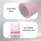 R for Rabbit Steebo Tiny Tales Premium Stainless Steel Straw Sipper for Baby, Leak & Spill Proof BPA Free Soft Silicone Straw Drinking Sipper Bottle for Baby Boy & Girl of 6+ Months (270ml, Pink)