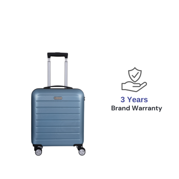 SPACEWALK Cadillac Hard Case ABS luggage, Airline-Approved CABIN SUITCASE, 42ltr, 8 Spinner Wheels, Anti-Theft Zip, Durable & Lightweight, 3-Years Warranty (Sky Blue) SPACEWALK Cadillac Hard Case ABS luggage, Airline-Approved CABIN SUITCASE, 42ltr, 8 Spinner Wheels, Anti-Theft Zip, Durable & Lightweight, 3-Years Warranty (Sky Blue)