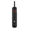 (Refurbished) Baseus QPow 2 10000mAh 30W Fast-Charging Power Bank – Dual Built-in Type-C Cables, Digital Display, PD Compatible – Cluster Black (Refurbished) Baseus QPow 2 10000mAh 30W Fast-Charging Power Bank – Dual Built-in Type-C Cables, Digital Display, PD Compatible – Cluster Black