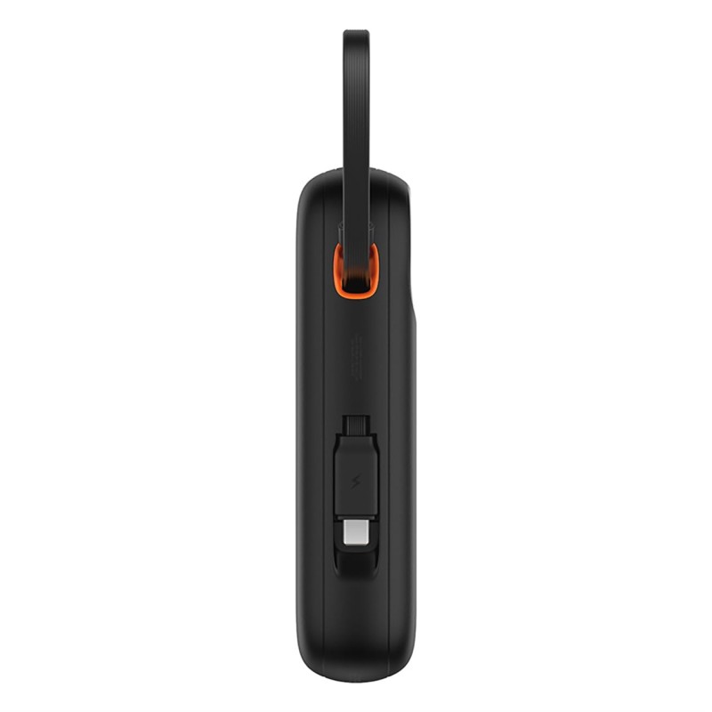 (Refurbished) Baseus QPow 2 10000mAh 30W Fast-Charging Power Bank – Dual Built-in Type-C Cables, Digital Display, PD Compatible – Cluster Black (Refurbished) Baseus QPow 2 10000mAh 30W Fast-Charging Power Bank – Dual Built-in Type-C Cables, Digital Display, PD Compatible – Cluster Black