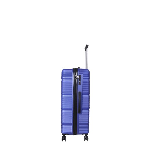 Spacewalk Gloster Hard Luggage, 57 cm, 8 Wheels, Blue