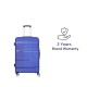 Spacewalk Gloster Hard Luggage, 57 cm, 8 Wheels, Blue