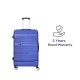 Spacewalk Gloster Hard Luggage, 67 cm, 8 Wheels, Blue