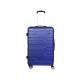 Spacewalk Tokyo Hard Luggage, 67 cm, 8 Wheels, 3 Year Warranty, Blue