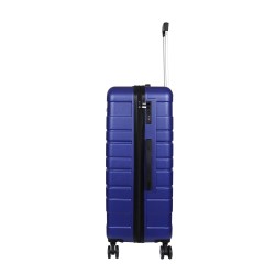 Spacewalk Tokyo ABS Hard Luggage, 57 cm, 8 Wheels, 3 Year Warranty, Blue