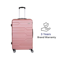 Spacewalk Tokyo Hard Luggage, 77 cm, 8 Wheels, 3 Year Warranty, Pink