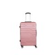 Spacewalk Tokyo Hard Luggage, 57 cm, 8 Wheels, 3 Year Warranty, Pink