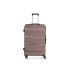 Spacewalk Gloster Hard Luggage, 67 cm, 8 Wheels, 3 Year Warranty, Brown