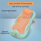 LuvLap Baby Bath Seat 0-12 Months, Durable, Non-Slip, Safe & Comfortable Baby Bather (Green)