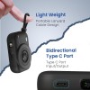 Portronics Power Shutter 10000mAh 15W Magnetic Wireless Fast Charging Powerbank with in-Built Type C & 8 Pin Cable, 22.5W Type C PD Output, Type C Bidirectional Port, LED Display (Black) Portronics Power Shutter 10000mAh 15W Magnetic Wireless Fast Charging Powerbank with in-Built Type C & 8 Pin Cable, 22.5W Type C PD Output, Type C Bidirectional Port, LED Display (Black)