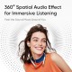 realme Buds Wireless 5 ANC in Ear Bluetooth Headphones,50dB ANC, 13.6mm Dynamic Bass Driver,360° Spatial Audio,45ms Low Latency,Upto 38hrs Playback,IP55 Rating,Dual Device Connection (Midnight Black)