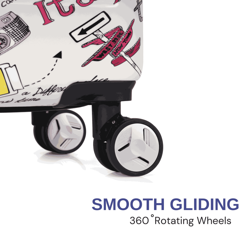 Spacewalk Cadillac Special Edition Luggage, 67 cm, 8 Wheels, 3 Year Warranty Spacewalk Cadillac Special Edition Luggage, 67 cm, 8 Wheels, 3 Year Warranty