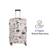 Spacewalk Cadillac Special Edition Luggage, 67 cm, 8 Wheels, 3 Year Warranty