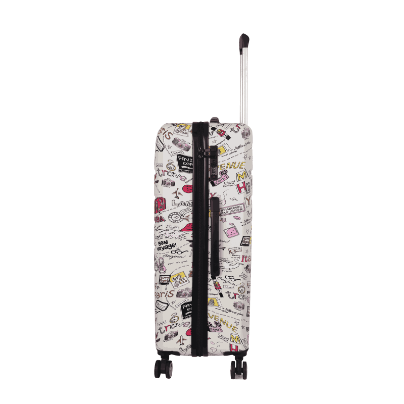Spacewalk Cadillac Special Edition Luggage, 57 cm, 8 Wheels, 3 Year Warranty Spacewalk Cadillac Special Edition Luggage, 57 cm, 8 Wheels, 3 Year Warranty