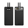 (Refurbished) PremiumAV 10000mAh Power Bank, 22.5W Fast Charging| Buit-in 2-in-1 Cables | 2 Output Ports and 2 Input | Digital Display |for iPhone, Smartphones (Black)