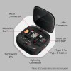 (Refurbished) Portronics Snapcase 2 60W Multifunctional Fast Charging Data Cable Kit With Retractable Cable, Conversion Set USB A & Type C to Male Micro/Lightning,Sim Storage,Sim Eject Pin (Refurbished) Portronics Snapcase 2 60W Multifunctional Fast Charging Data Cable Kit With Retractable Cable, Conversion Set USB A & Type C to Male Micro/Lightning,Sim Storage,Sim Eject Pin