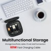 (Refurbished) Portronics Snapcase 2 60W Multifunctional Fast Charging Data Cable Kit With Retractable Cable, Conversion Set USB A & Type C to Male Micro/Lightning,Sim Storage,Sim Eject Pin (Refurbished) Portronics Snapcase 2 60W Multifunctional Fast Charging Data Cable Kit With Retractable Cable, Conversion Set USB A & Type C to Male Micro/Lightning,Sim Storage,Sim Eject Pin