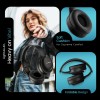 (Refurbished) HAMMER Vibe ENC Bluetooth Headphone, 40mm Driver, Dual Pairing, 60hrs Playtime, Voice Assistant, BT V5.4, Game Mode, Soft Cushions, Lightweight Headphones for Music, Gaming and Calls (Black) (Refurbished) HAMMER Vibe ENC Bluetooth Headphone, 40mm Driver, Dual Pairing, 60hrs Playtime, Voice Assistant, BT V5.4, Game Mode, Soft Cushions, Lightweight Headphones for Music, Gaming and Calls (Black)