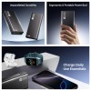 (Refurbished) Boat Energyshroom PB401 20000 mAh 22.5W Fast Charging Power Bank (4X Output Ports, Supports Android, iPhone, Tablets, Earbuds, etc.) (Carbon Black), USB Type C