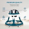 Amazon Brand - Supples Baby Walker (Musical) | Kids Walker with Toys | Baby Walkers for Boys & Girls 9+ Months | Adjustable Height Walker with RGB Lights | Sea Green & White Amazon Brand - Supples Baby Walker (Musical) | Kids Walker with Toys | Baby Walkers for Boys & Girls 9+ Months | Adjustable Height Walker with RGB Lights | Sea Green & White