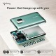Lifelong Electronics 10000mAh Fast Charging Power Bank with Digital Display | Type C Input | 2 Output Ports | Quick Charge 3.0 | 22.5 W PD Powerbank | Cable Included (Teal Green)