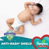 Pampers Happy Sleep Pant Style Baby Diapers, Medium (M), 48 Count, 1 Pampers = 1 Night Sleep, with Anti Rash Shield, 7-12 Kg Diapers