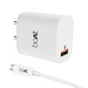 boAt WCD QC 3.0 18W Wall Charger with with Micro USB Cable, Quick Charge 3.0 Technology, Superior Protection, Maximum Efficiency(White)
