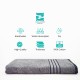 Cuddle Cotton Requisite 100% Cotton Bath Towel, 400 GSM, 70 cm x 147 cm, Sleek Grey