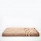 Cuddle Cotton Requisite 100% Cotton Bath Towel, 400 GSM, 70 cm x 147 cm, Beige Brown