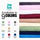 Cuddle Cotton Requisite 100% Cotton Bath Towel, 400 GSM, 70 cm x 147 cm, sapphire Blue