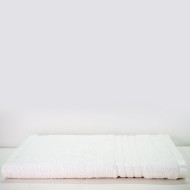 Cuddle Cotton Requisite 100% Cotton Bath Towel, 400 GSM, 70 cm x 147 cm, Opal White