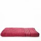 Cuddle Cotton Requisite 100% Cotton Bath Towel, 400 GSM, 70 cm x 147 cm, Merlot Red