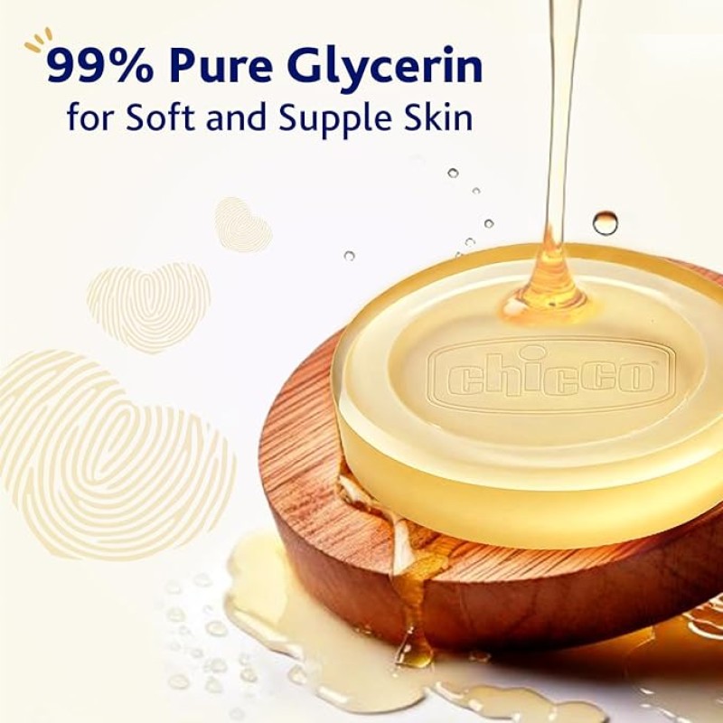 Chicco Baby Moments Glycerin Bathing Bar with 99% Pure Glycerin 300g (Buy 3 Get 1 Free) Chicco Baby Moments Glycerin Bathing Bar with 99% Pure Glycerin 300g (Buy 3 Get 1 Free)