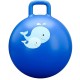 MiniSteps Sit & Bounce Hop Ball for Kids Indoor & Outdoor Jumping Toy, Durable Rubber Bouncing Ball (Size 56cm/22 Inch, Multicolor)