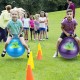 MiniSteps Sit & Bounce Hop Ball for Kids Indoor & Outdoor Jumping Toy, Durable Rubber Bouncing Ball (Size 56cm/22 Inch, Multicolor)