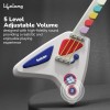 Lifelong Cuppy Kids Electric Guitar - 4 Modes| Musical Instrument Toy for Beginners, Ideal for Boys & Girls | Educational & Fun Learning Toy, Small Guitar, Ideal for Early Music Learning for 1+ Years