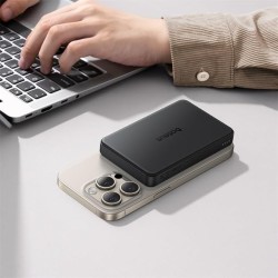 Baseus Airpow II 10000mAh 22.5W Magnetic Wireless Power Bank – Qi2 Certified, MagSafe Compatible, USB-C PD Fast Charging – Cosmic Black