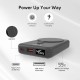 FLiX (Beetel) MagConnect Elite 10,000mAh 15W Magnetic Wireless Output,22.5W QC Pocket Power Delivery PPS,Type C & Type A Input/Output,Rapid Charge,LED Display,Perfect for iPhone 12,13,14(Black)