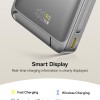 Baseus Nomos Qi2 10000mAh 45W Magnetic Wireless Power Bank � Built-in USB-C Cable, PD Fast Charging, Kickstand Design � Lunar Gray Baseus Nomos Qi2 10000mAh 45W Magnetic Wireless Power Bank � Built-in USB-C Cable, PD Fast Charging, Kickstand Design � Lunar Gray