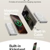 Baseus Nomos Qi2 10000mAh 45W Magnetic Wireless Power Bank � Built-in USB-C Cable, PD Fast Charging, Kickstand Design � Lunar Gray Baseus Nomos Qi2 10000mAh 45W Magnetic Wireless Power Bank � Built-in USB-C Cable, PD Fast Charging, Kickstand Design � Lunar Gray