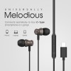 (Refurbished) HAMMER Nova in Ear C Type Earphones Wired with Mic,13mm Driver, in-line Control, Metallic Built, Powerful Bass, Comfortable & Lightweight (Black) (Refurbished) HAMMER Nova in Ear C Type Earphones Wired with Mic,13mm Driver, in-line Control, Metallic Built, Powerful Bass, Comfortable & Lightweight (Black)
