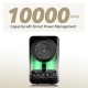 boAt New Launch EnergyShroom PB331 (Magsafe) 10000mAh Magnetic Wireless Powerbank, 15W Wireless & 22.5W Wired Charging for (iPhone 16,15,14,13 & 12, Android & Other Qi Enabled Devices) (Ash Black)