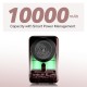 boAt New Launch EnergyShroom PB331 (Magsafe) 10000mAh Magnetic Wireless Powerbank, 15W Wireless & 22.5W Wired Charging for (iPhone 16,15,14,13 & 12, A