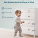 R for Rabbit Protector Plus Drawer Locker for Kids (1 Unit) | Premium Cabinets Door & Cupboard Lock | Wardrobe Child Safety Proofing Drawer Locks