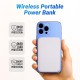 ZEBRONICS MW63 Wireless Power Bank, 10000 mAh, Rapid Charge, Magsafe, Outputs - 20W Wired | 15W Wireless, Type C PD, Built in Protections, LED Indicator, Compatible with iPhone, Made in India ZEBRONICS MW63 Wireless Power Bank, 10000 mAh, Rapid Charge, Magsafe, Outputs - 20W Wired | 15W Wireless, Type C PD, Built in Protections, LED Indicator, Compatible with iPhone, Made in India